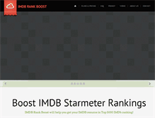 Tablet Screenshot of imdbrankboost.com